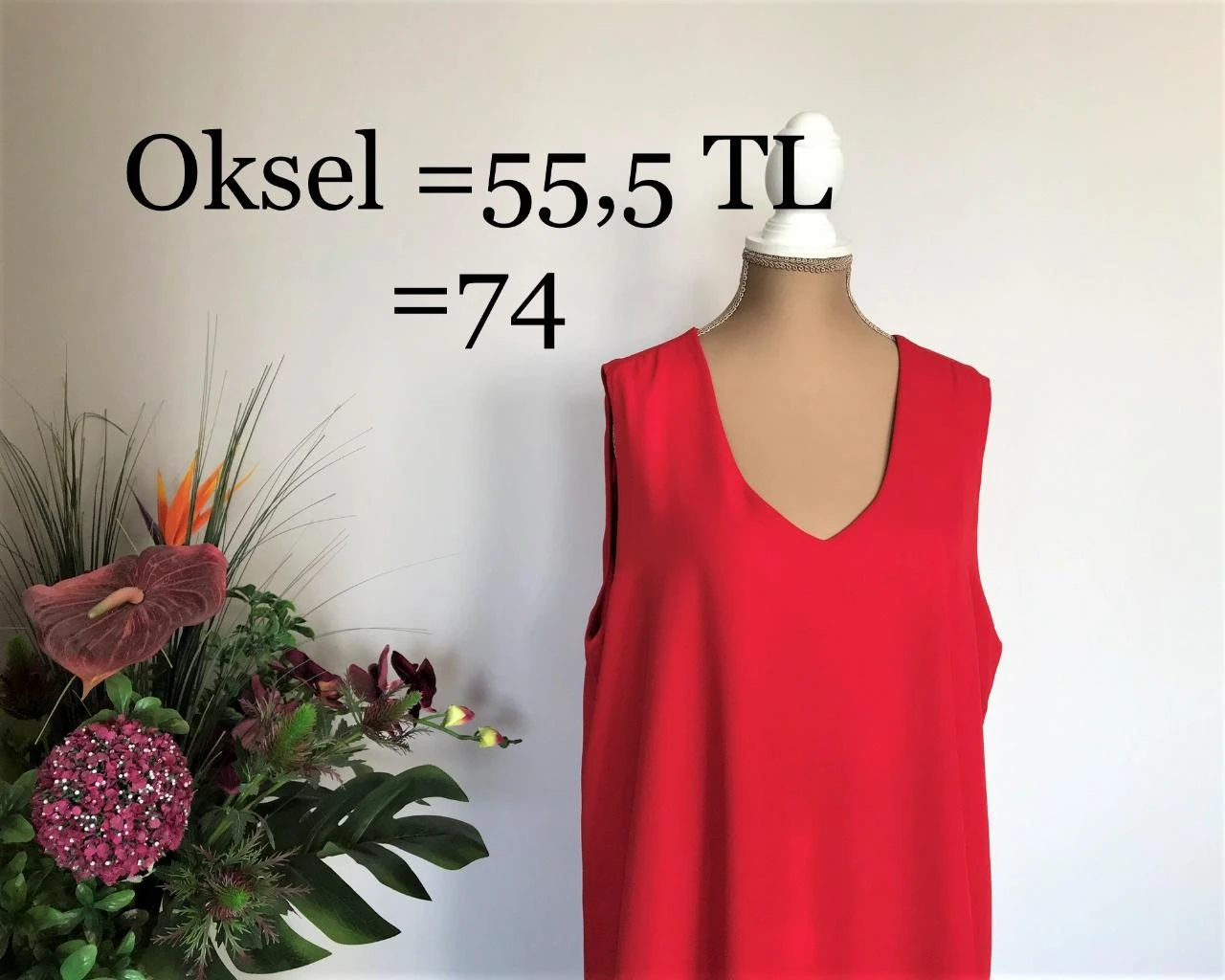 Samoon M44 blusa fina sin mangas. – photo 9